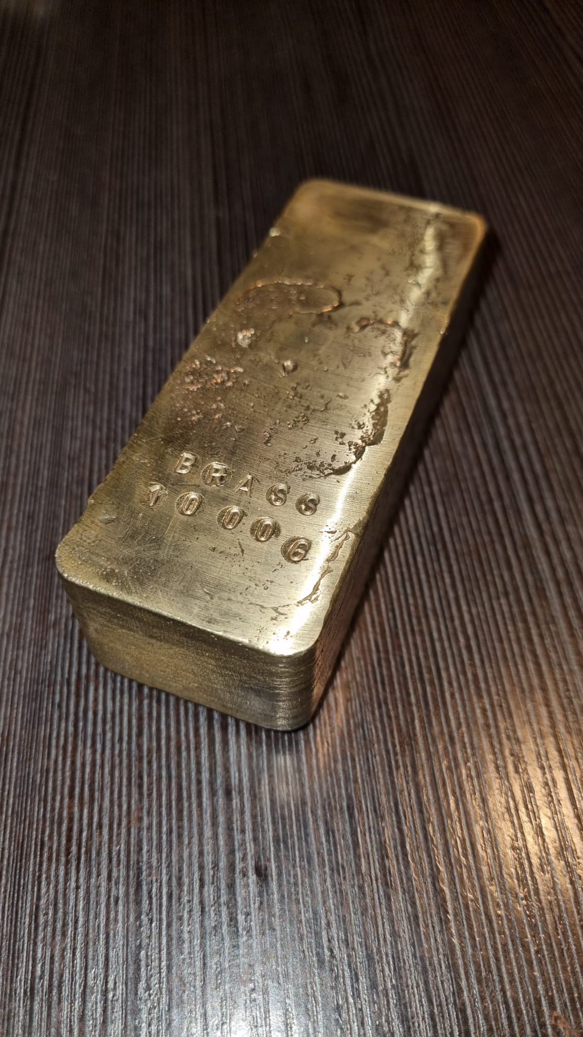 Brass Bar  950-1100 g | CuZn - Brass