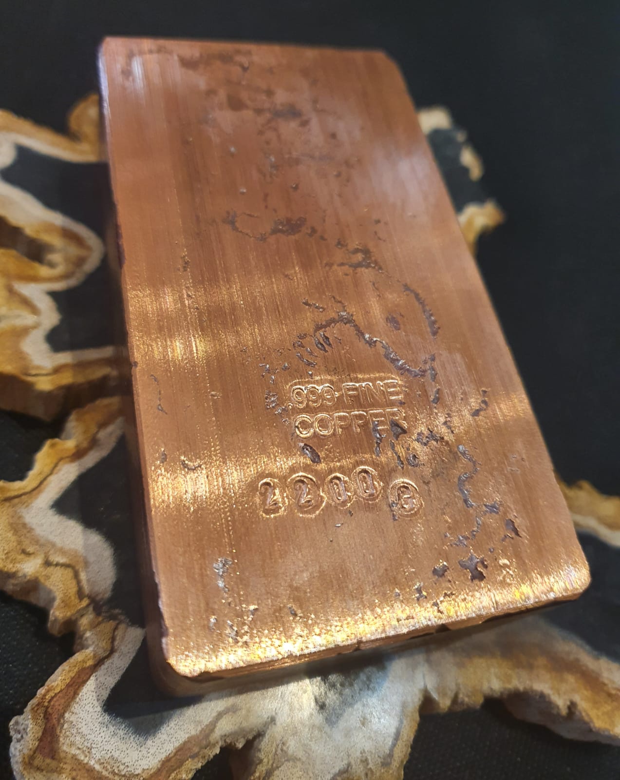 Copper Ingot 2140–2500 g | 99.9% pure - Copper