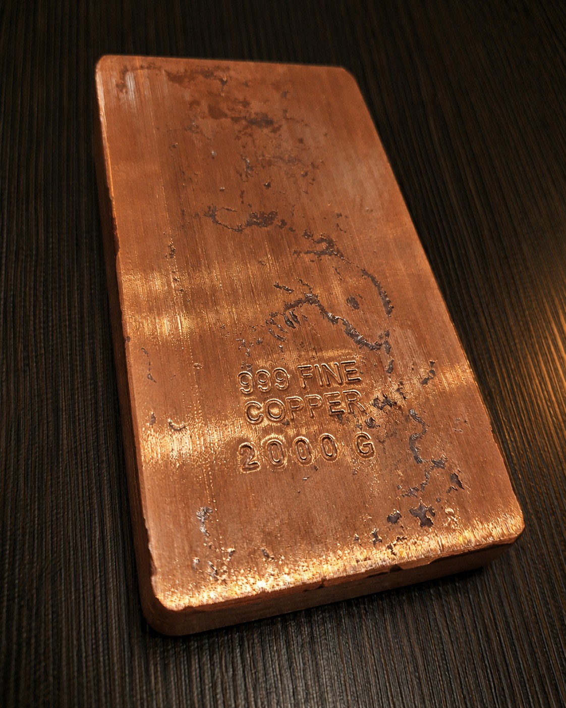 Copper Ingot 2140–2500 g | 99.9% pure - Copper